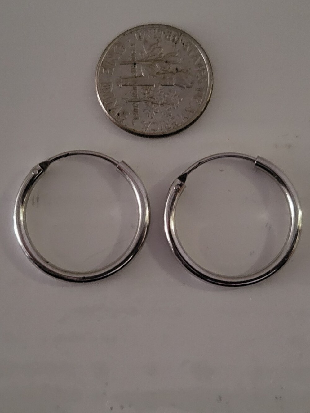 Everyday Wear Endless Sterling Silver Hoop Earrings - Picture 5 of 8